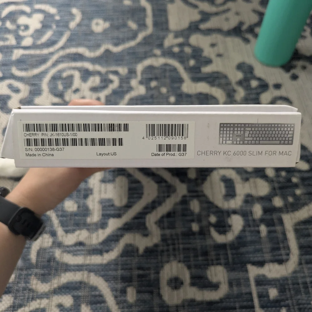 Cherry KC 6000 Slim Corded Keyboard for Mac